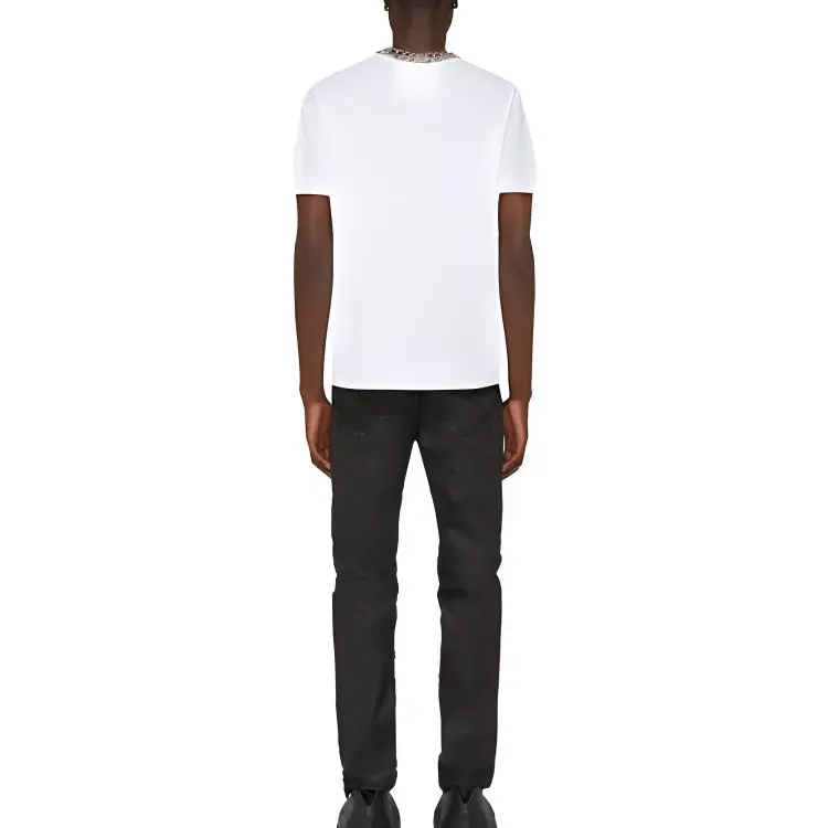 Givenchy Logo Embroidered Crewneck T Shirt-3