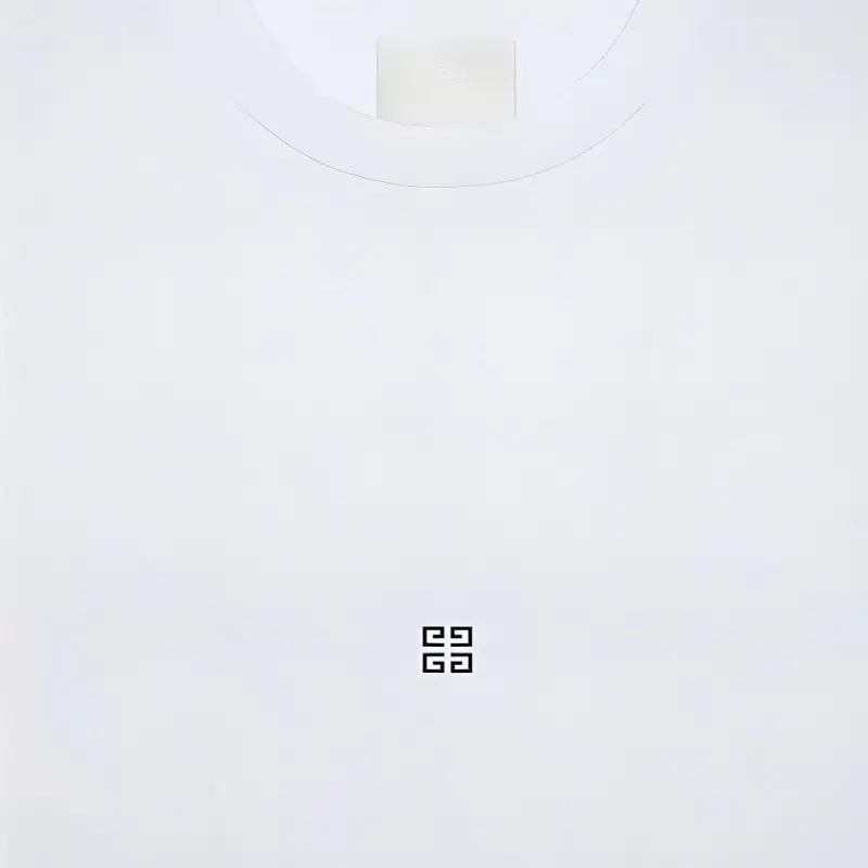 Givenchy Logo Embroidered Crewneck T Shirt-5