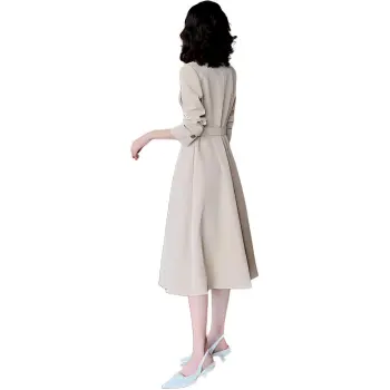 Yi Mengyuan Long Sleeved Dresses Women's