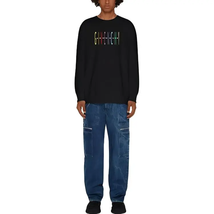 GIVENCHY SS23 Sweatshirt Men's Black-1