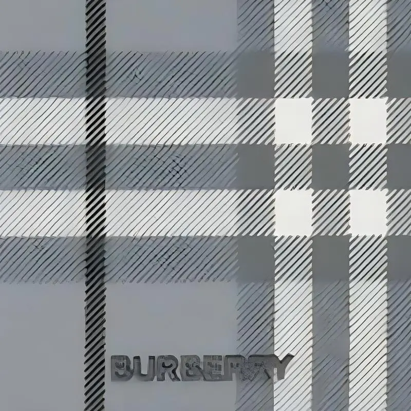 Burberry Canvas Wallet Men's Gray-1