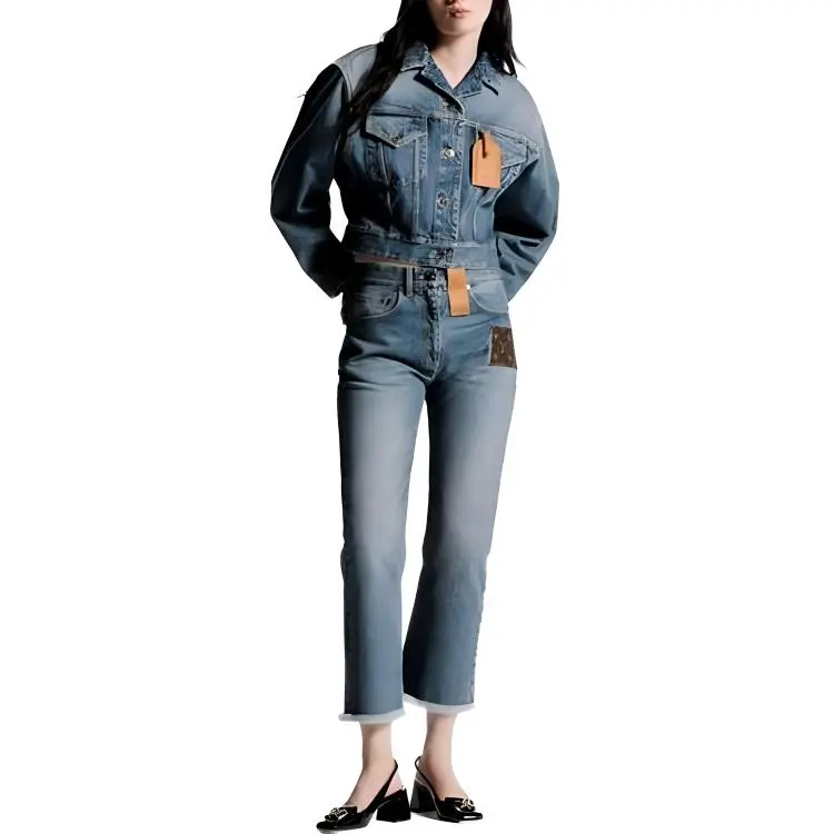 LOUIS VUITTON Stonewashed Trucker Jacket-2