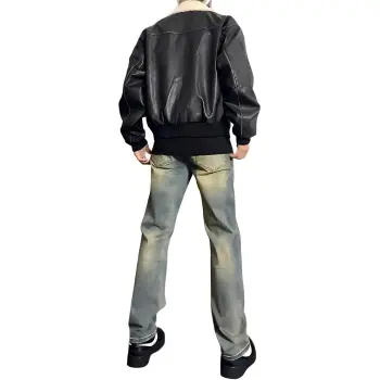 KVIV Jeans Men Vintage Blue