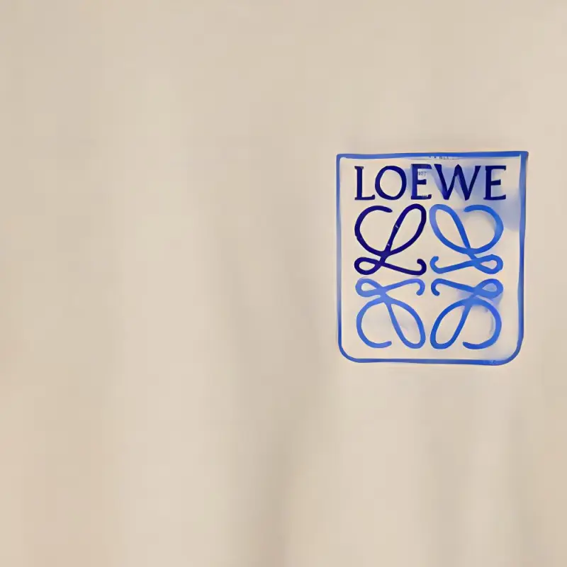 LOEWE Anagram Fake Pocket T shirt-4