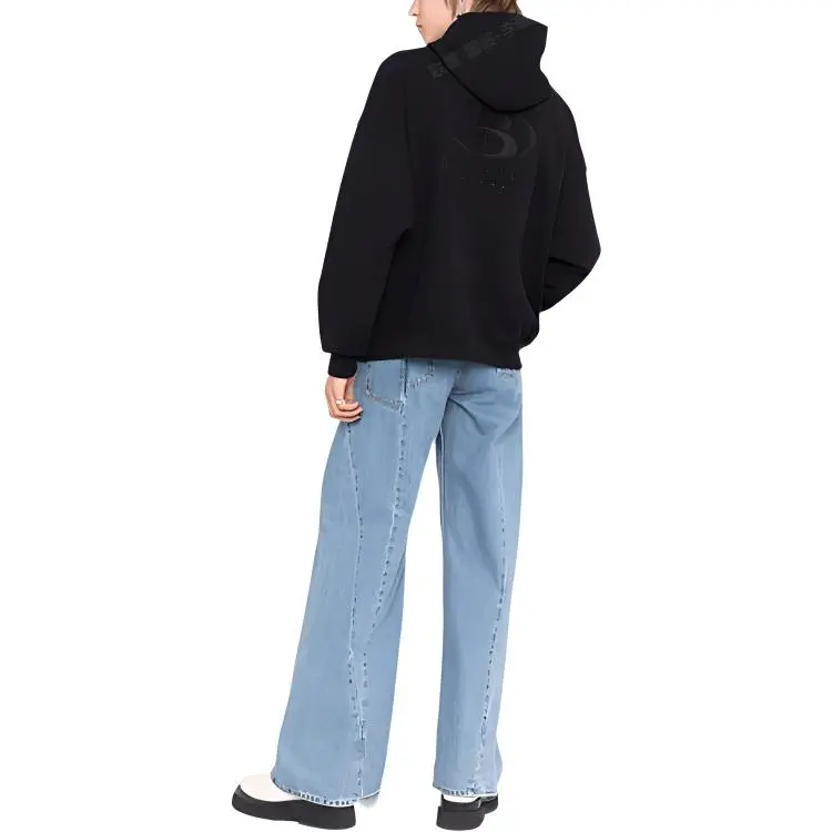 Balenciaga Spa Logo embroidered Oversized Hoodie-2