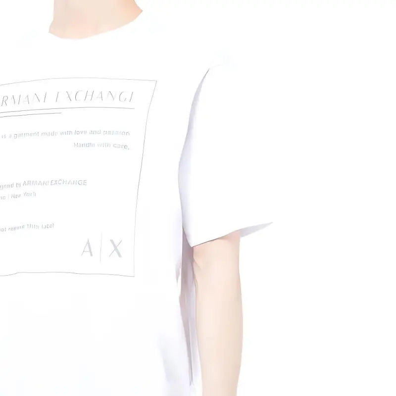 ARMANI EXCHANGEAE SS22 T Shirt Men's White-5