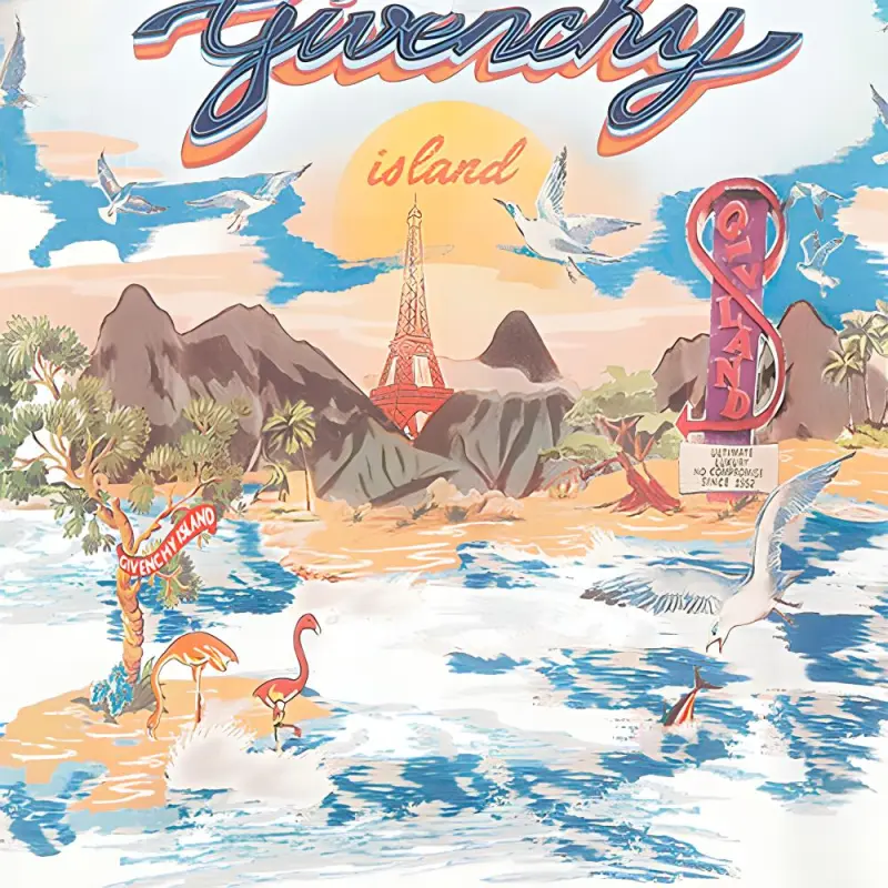 Givenchy Island Graphic Printed Hoodie-5
