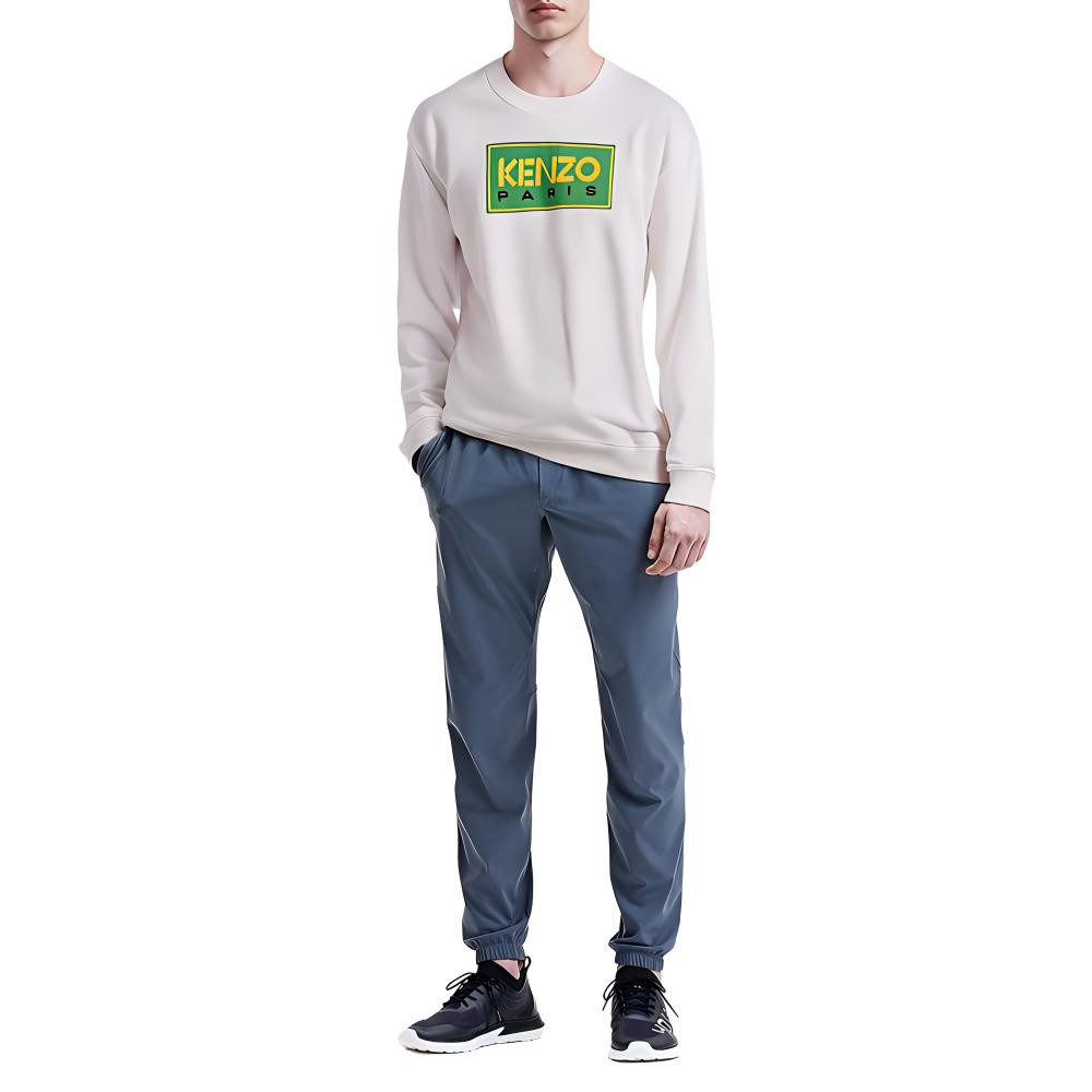 KENZO Logo-Printed Crewneck Sweatshirt M - POIZON