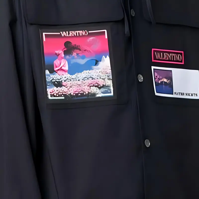 Valentino SS22 Jackets Coats Men's Black-5