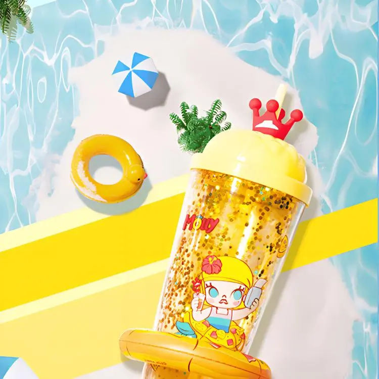 Pizzahut x POP MART Summer Molly Cup Yellow Trend Based Products-2