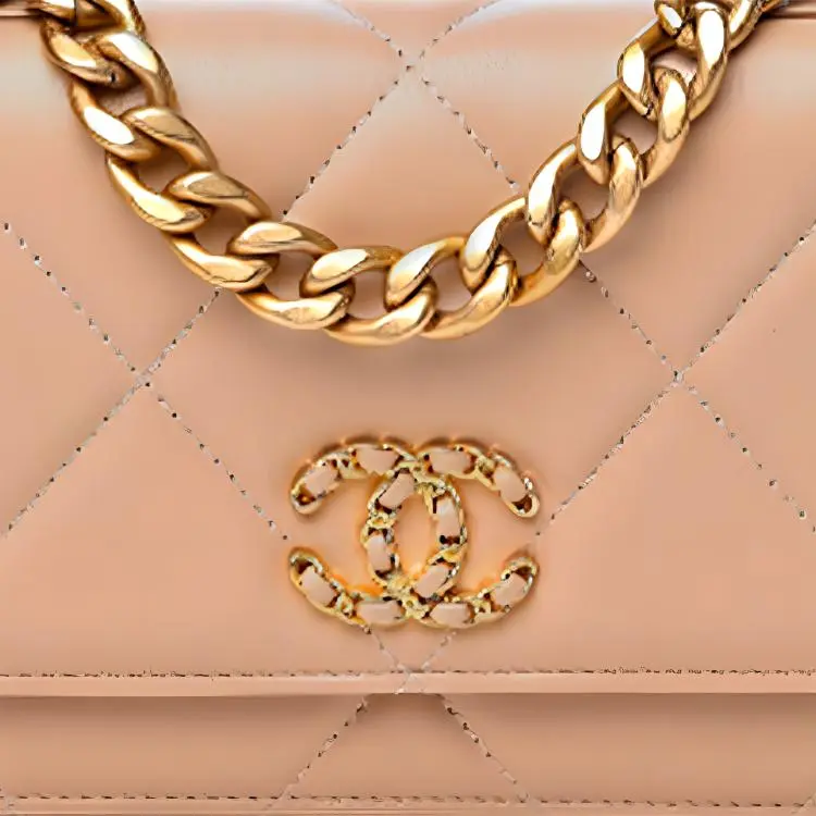 CHANEL 19BagWOC Sheepskin Handbag, Shoulder Bag, Backpack, Crossbody Bag Women's Shrimp Pink-2