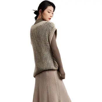 SHUXI Vest Women's Spring Greenery