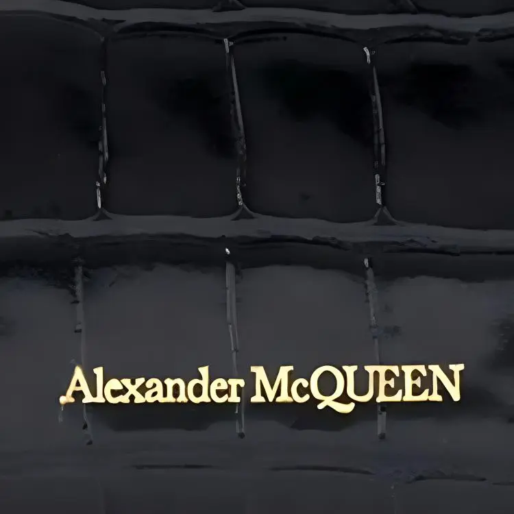 Alexander McQueen Crocodile-embossed Skull-stud Cardholder-3
