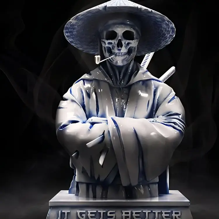 Mighty Jaxx Mighty Jaxx Samurai Hell Chamber Figure-2