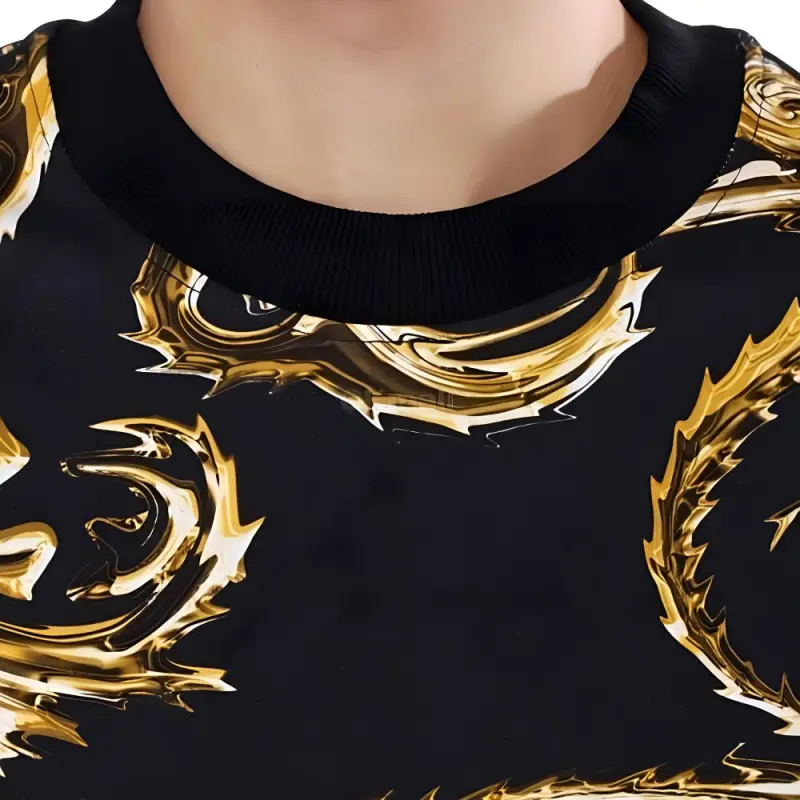 VERSACE JEANS COUTURE Regalia Baroque Print Cotton Sweatshirt-5