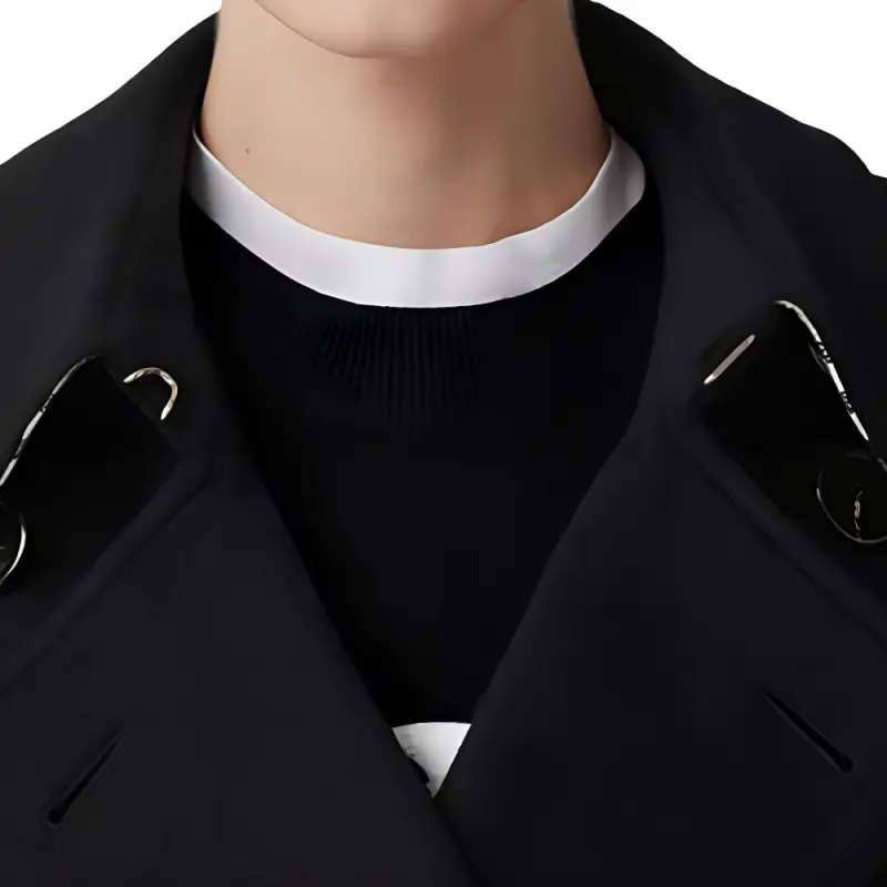 Burberry Trench Coat Women's Black-4