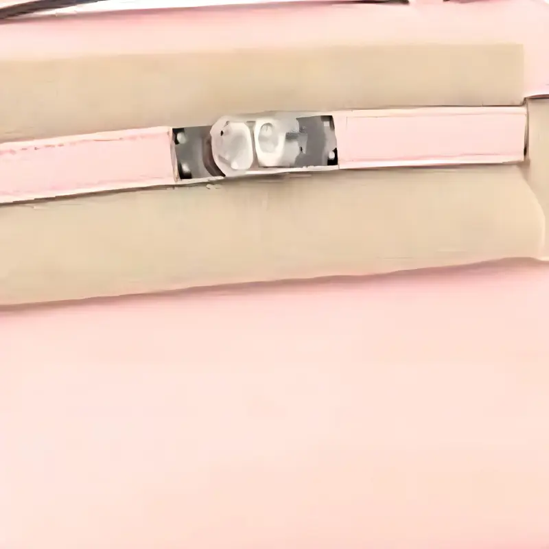 HERMES Mini Kelly Generation 1 Swift Leather Kelly Bag Handbag Women's 3Q Rose Sakura Cherry Blossom Pink-4