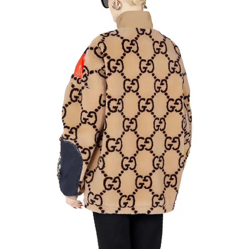 GUCCI Gg Monogram Teddy Jacket-2