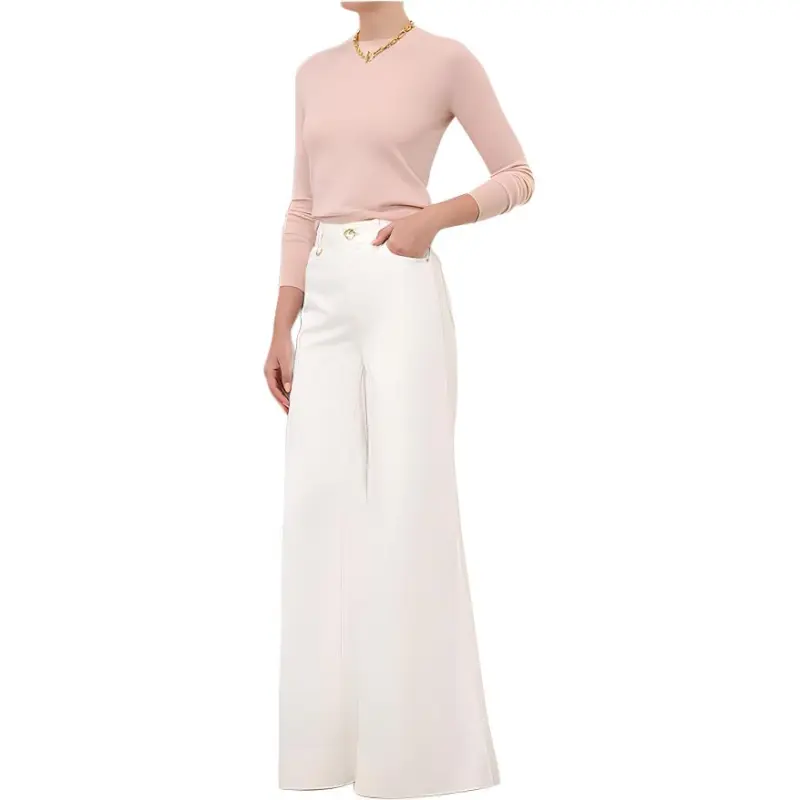 Zimmermann SS24 Sweater Women's Gray Pink-4