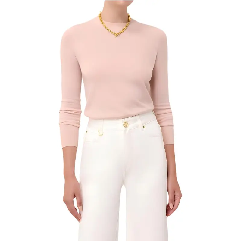 Zimmermann SS24 Sweater Women's Gray Pink-2