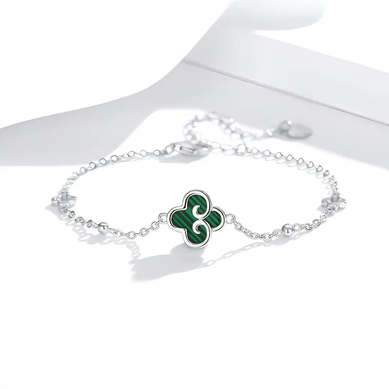 VANA 925 Silver Malachite Bracelets Women's-2