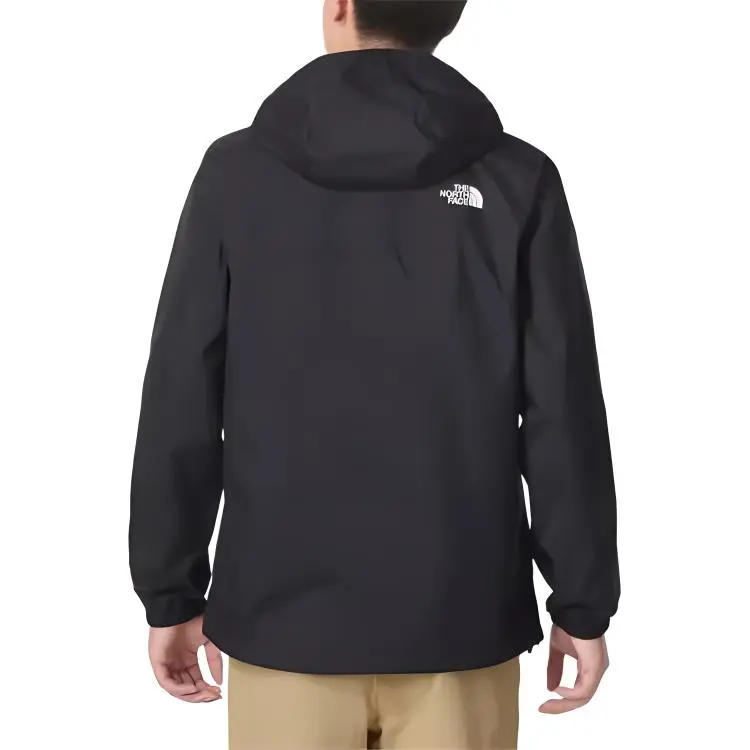 THE NORTH FACE Waterproof And Windproof To Keep Warm Windbreaker Jacket Men's Black-3
