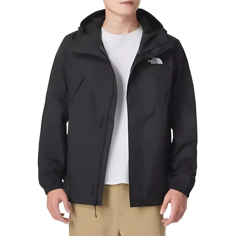 THE NORTH FACE Waterproof And Windproof To Keep Warm Windbreaker Jacket Men's Black-1