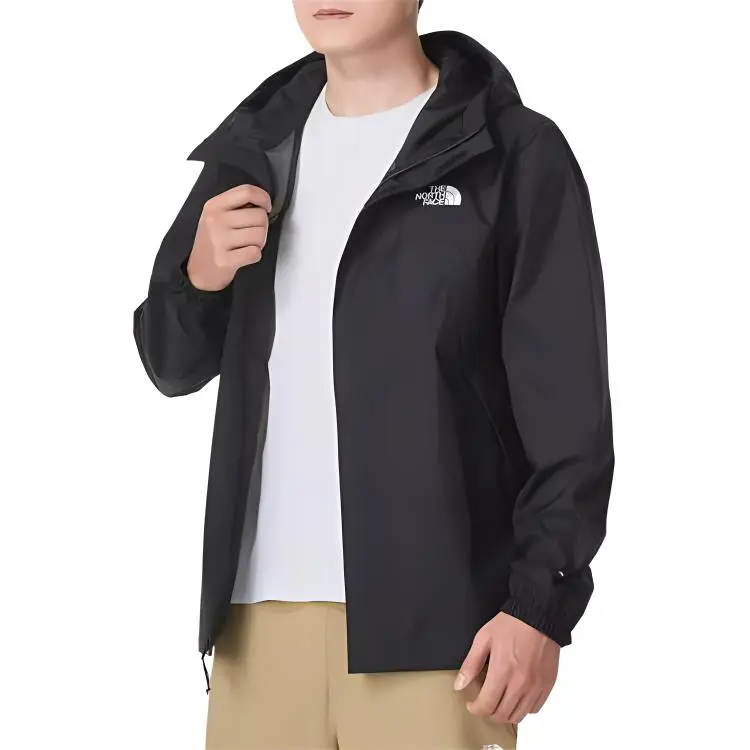 THE NORTH FACE Waterproof And Windproof To Keep Warm Windbreaker Jacket Men's Black-2