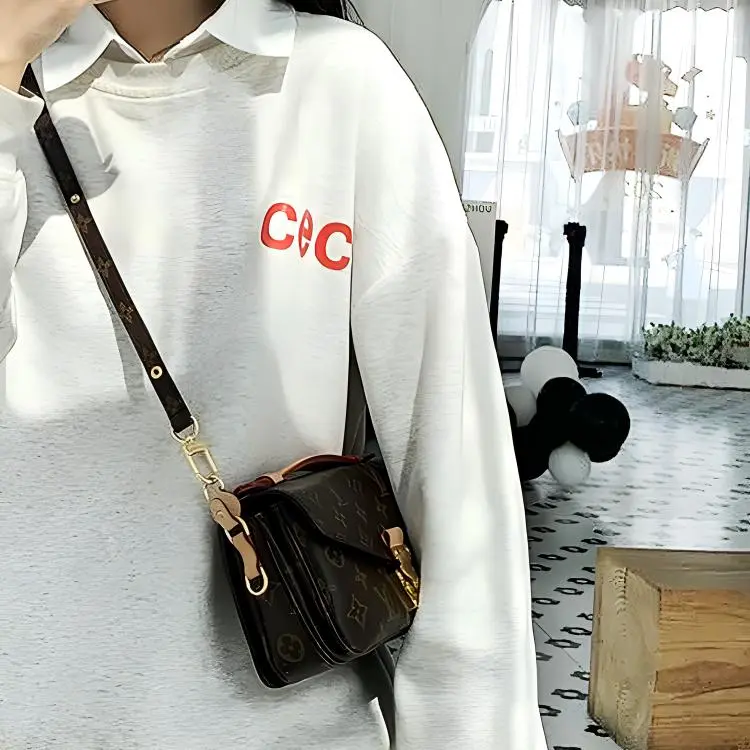 Lan Bao Fan Bag Straps Vegetable Tanned Color Changing Messenger Bag With Abrasion Resistant Buckle 1 Pair-5