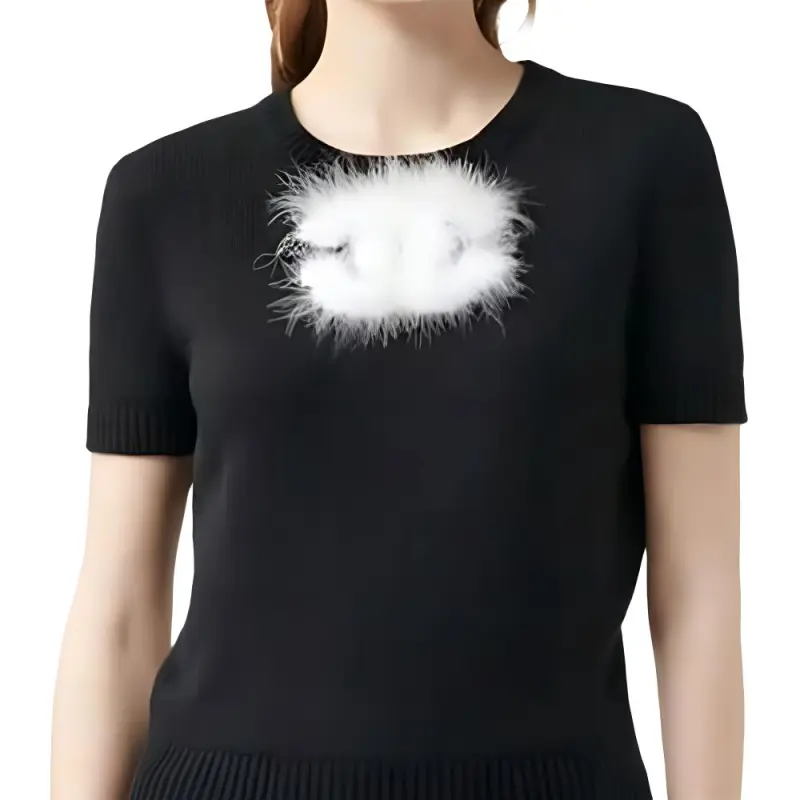 CHANEL FW23 Knitwear Women's Black-3
