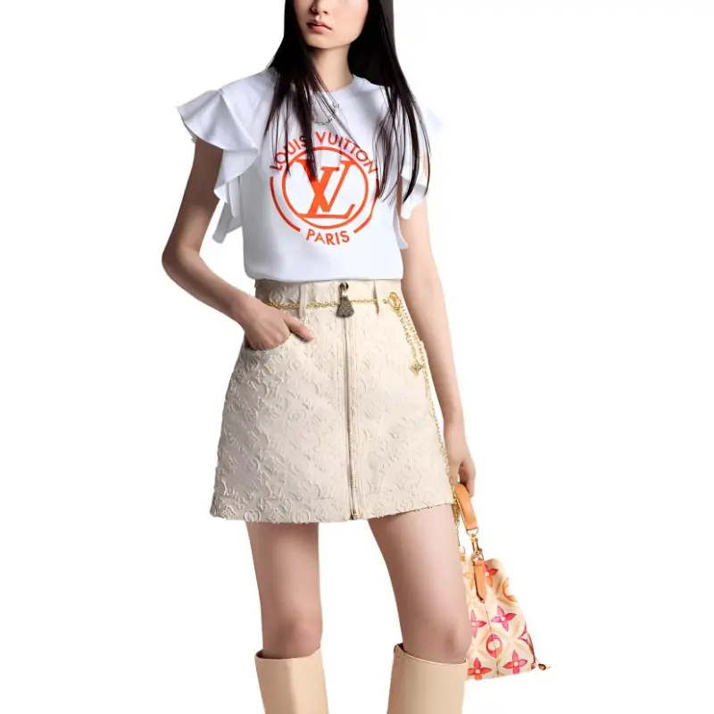 LOUIS VUITTON T Shirt Women's White-1