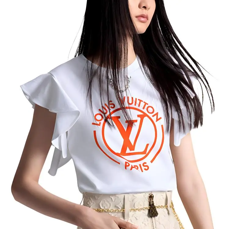 LOUIS VUITTON T Shirt Women's White-3
