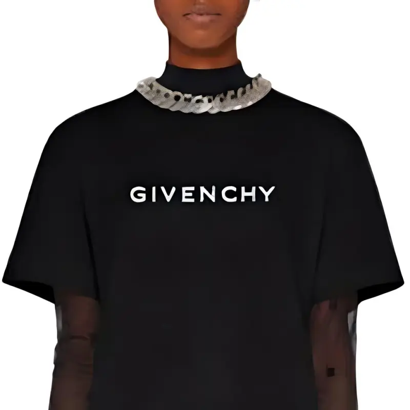 Givenchy T Shirts Women's Black-5