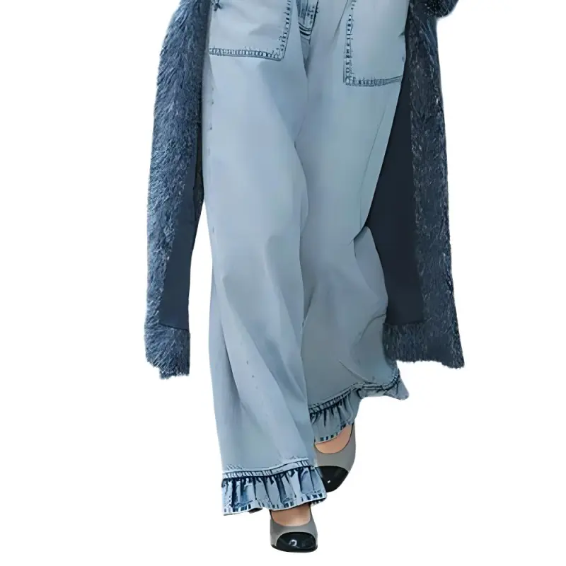 CHANEL Jeans Women's Light Blue-6