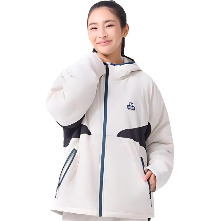 CHUMS Puffer Jacket Unisex White-5