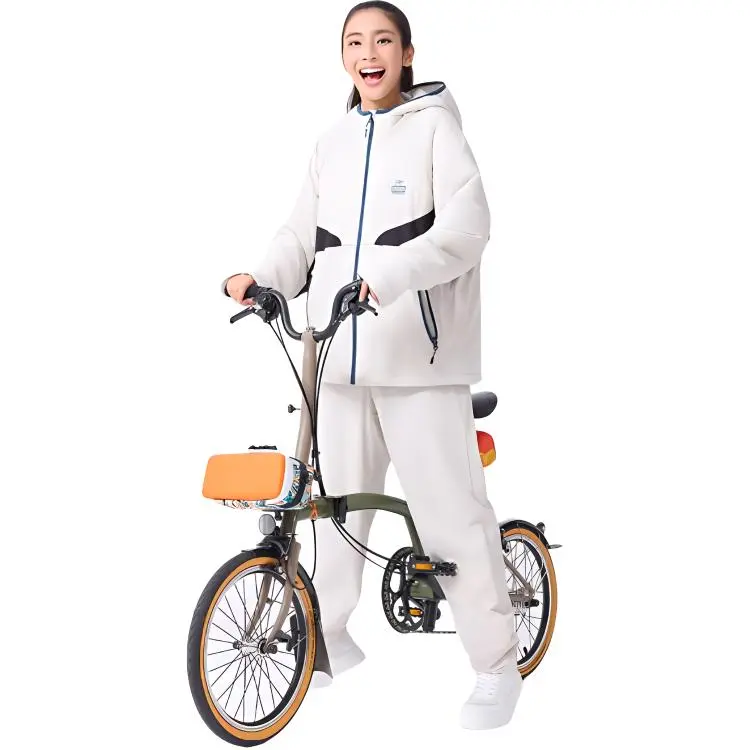 CHUMS Puffer Jacket Unisex White-4