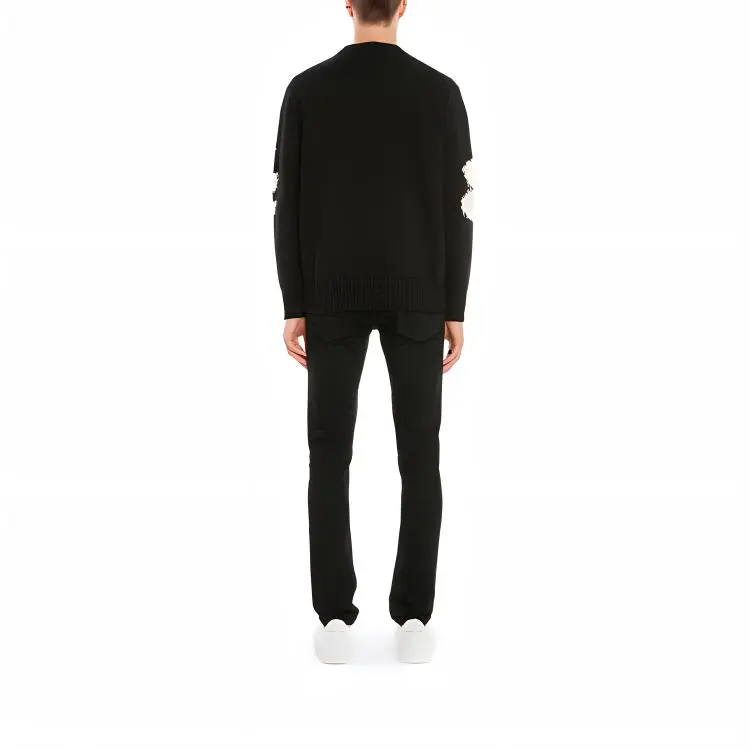 Alexander McQueen Graffiti Denim Jeans-2