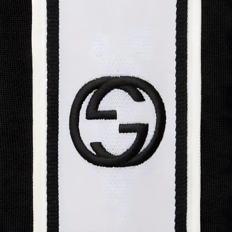 GUCCI Logo Embroidered Pants-4