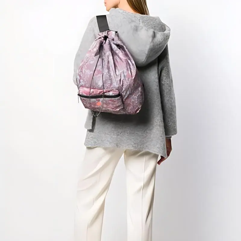 Adidas Polyester Fanny Pack Backpack Regular Women's Red Purple-3