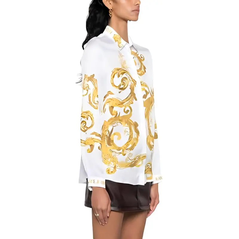 VERSACE JEANS COUTURE Chain Couture print Logo Shirt-3