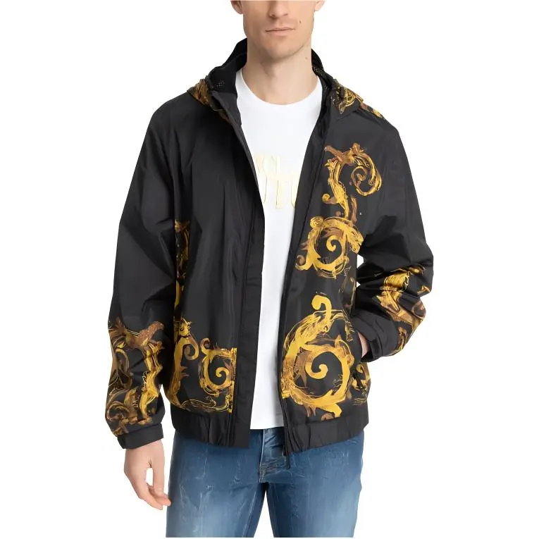 VERSACE JEANS COUTURE Jackets Coats Men's Black-1