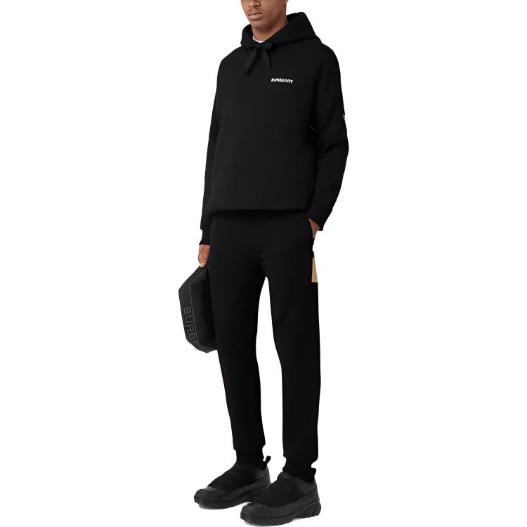 Burberry SS23 Knitted Sports Pants Men's Black - POIZON