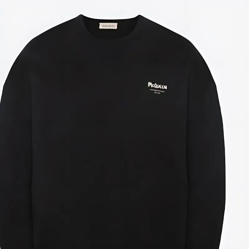 Alexander McQueen Logo patch Sweatshirt-5