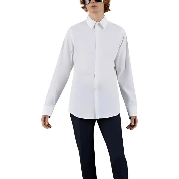 GUCCI Poplin Cotton blend Shirt-1