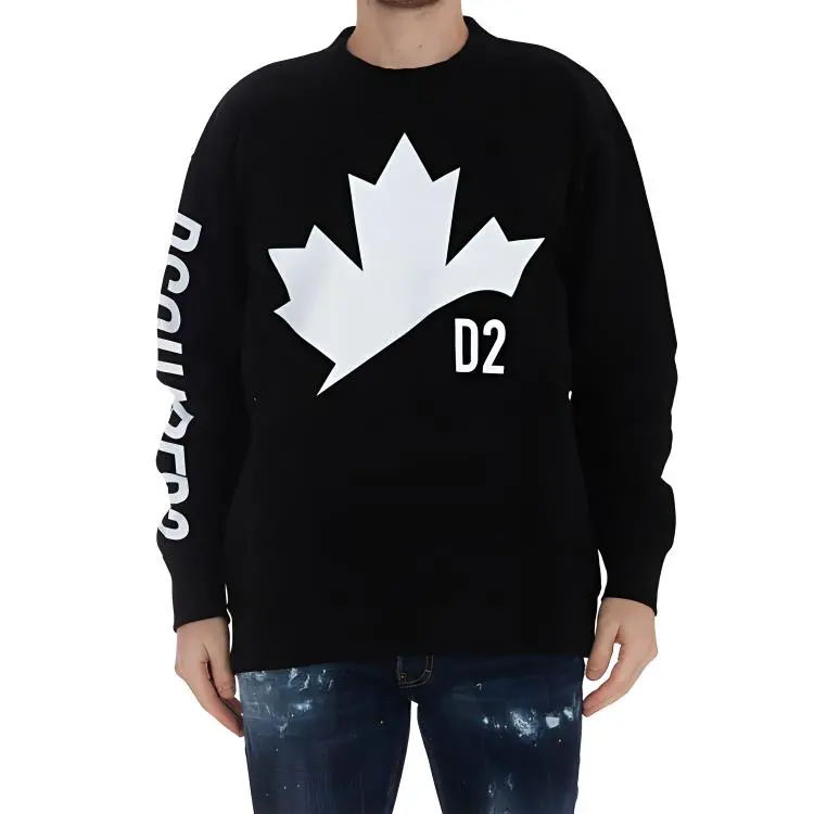 DSQUARED 2 SS21 Sweatshirt Men's Black-2