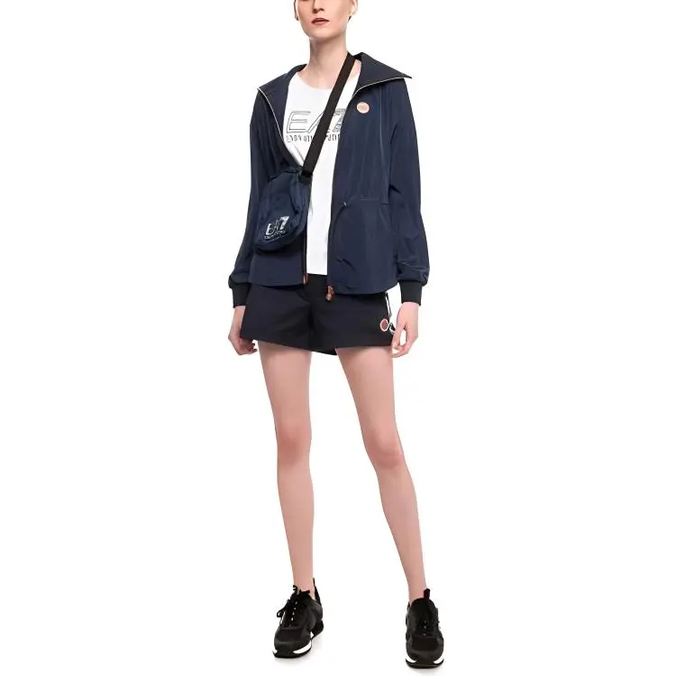 EMPORIO ARMANI SS23 Jackets & Coats Women's Blue-1