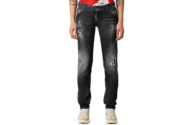DSQUARED2 Distressed Denim Jeans-1