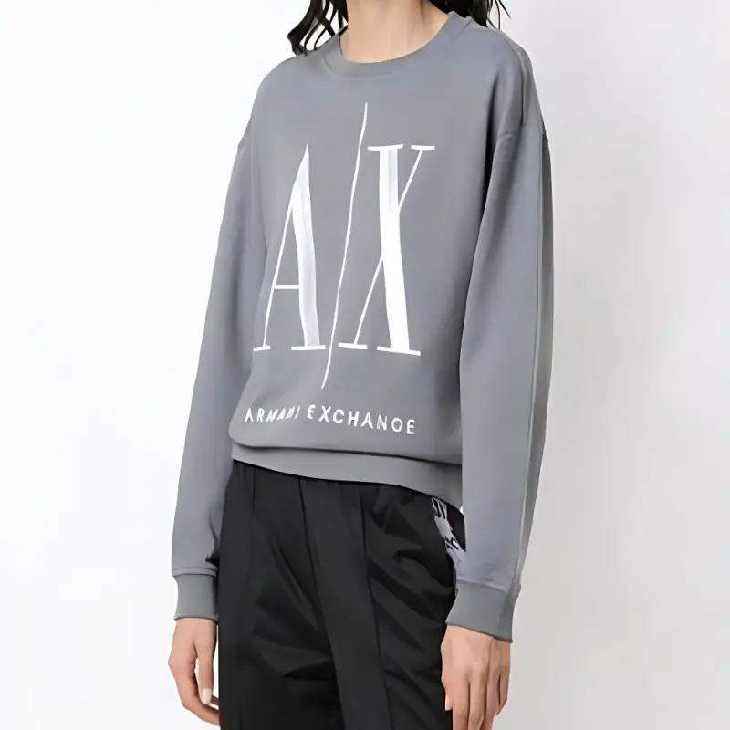 ARMANI EXCHANGE Sweatshirts Women's Gray-5
