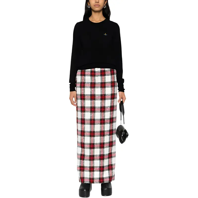 Vivienne Westwood Orb Embroidered Crewneck Jumper-1