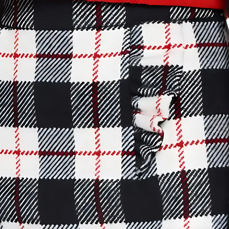 MIU MIU Casual Short Skirts Women's Black White-5